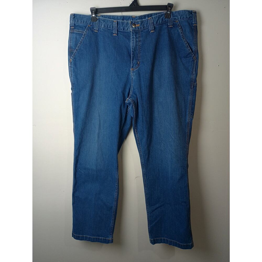Men's Carhartt Rugged Flex Relaxed Fit 5-Pocket Jeans Size 44x30 Utility Work
